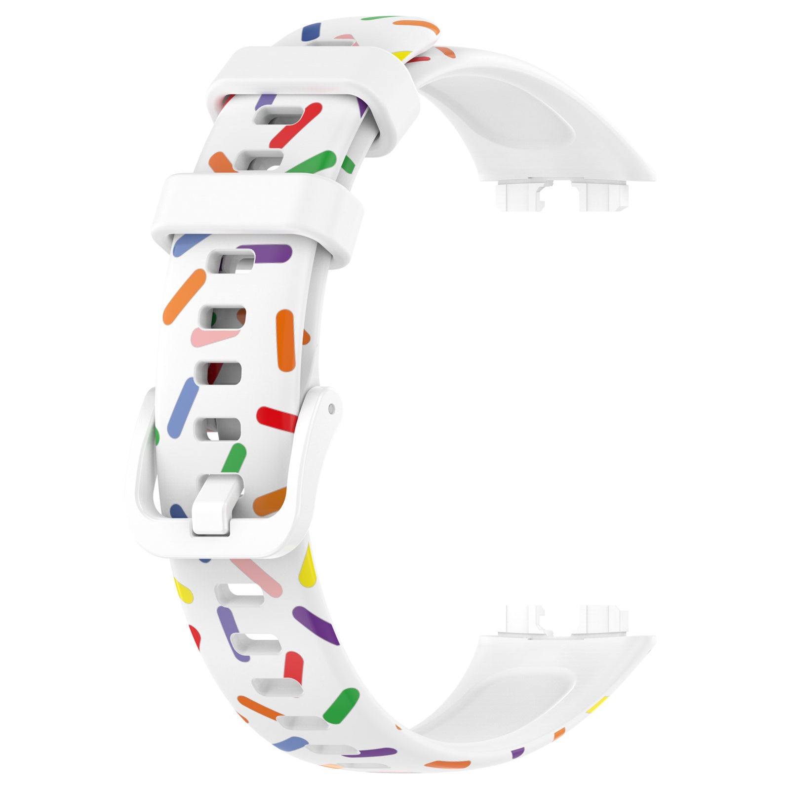 For Huawei Band 8 Colorful Spotted Silicone Strap Replacement Watch Band For Huawei Band 8 Colorful Spotted Silicone Strap Replacement Watch Band